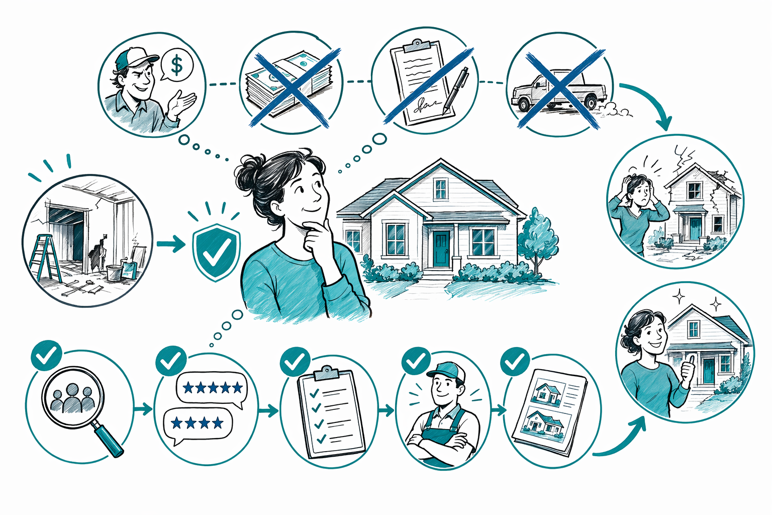 How One Homeowner Avoided a Bad Contractor