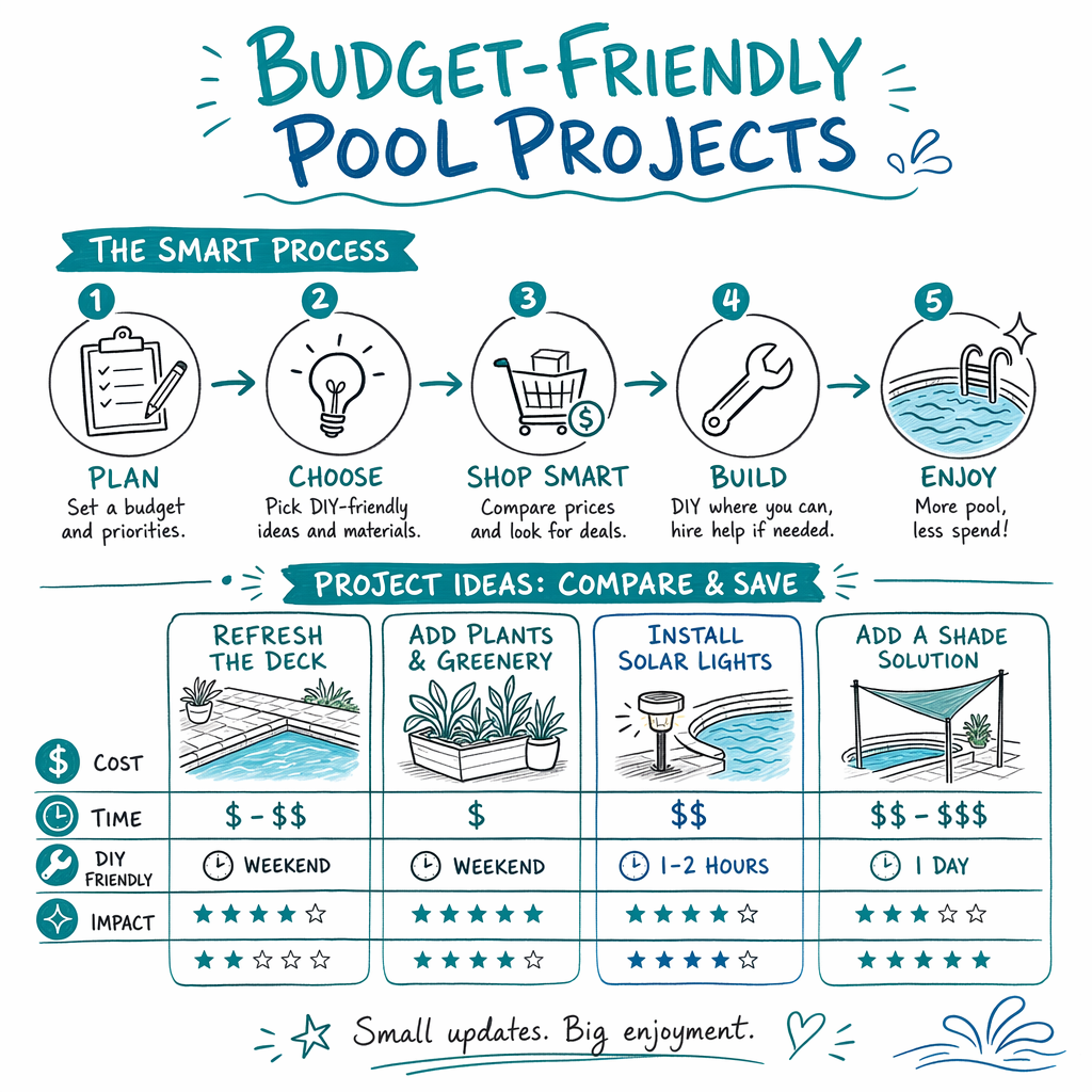 The most affordable in-ground pool paths