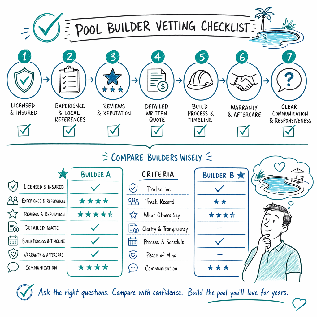 What the checklist helps you confirm