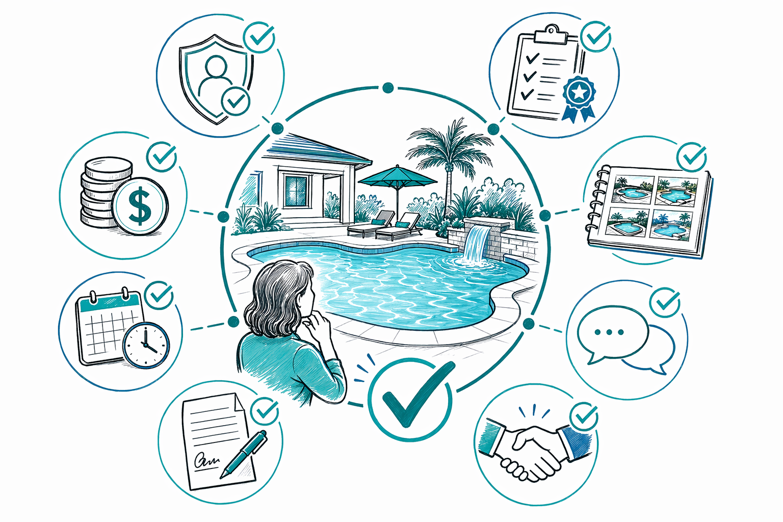 Pool builder vetting checklist