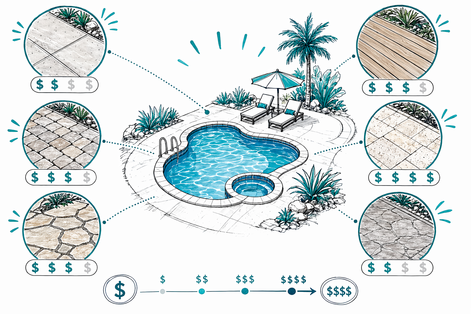 Pool Deck Options and What They Cost