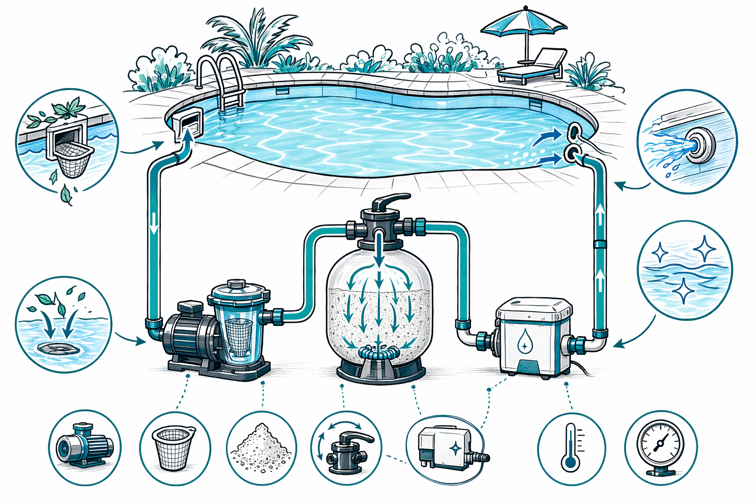 Pool Pumps, Filters & Equipment Explained