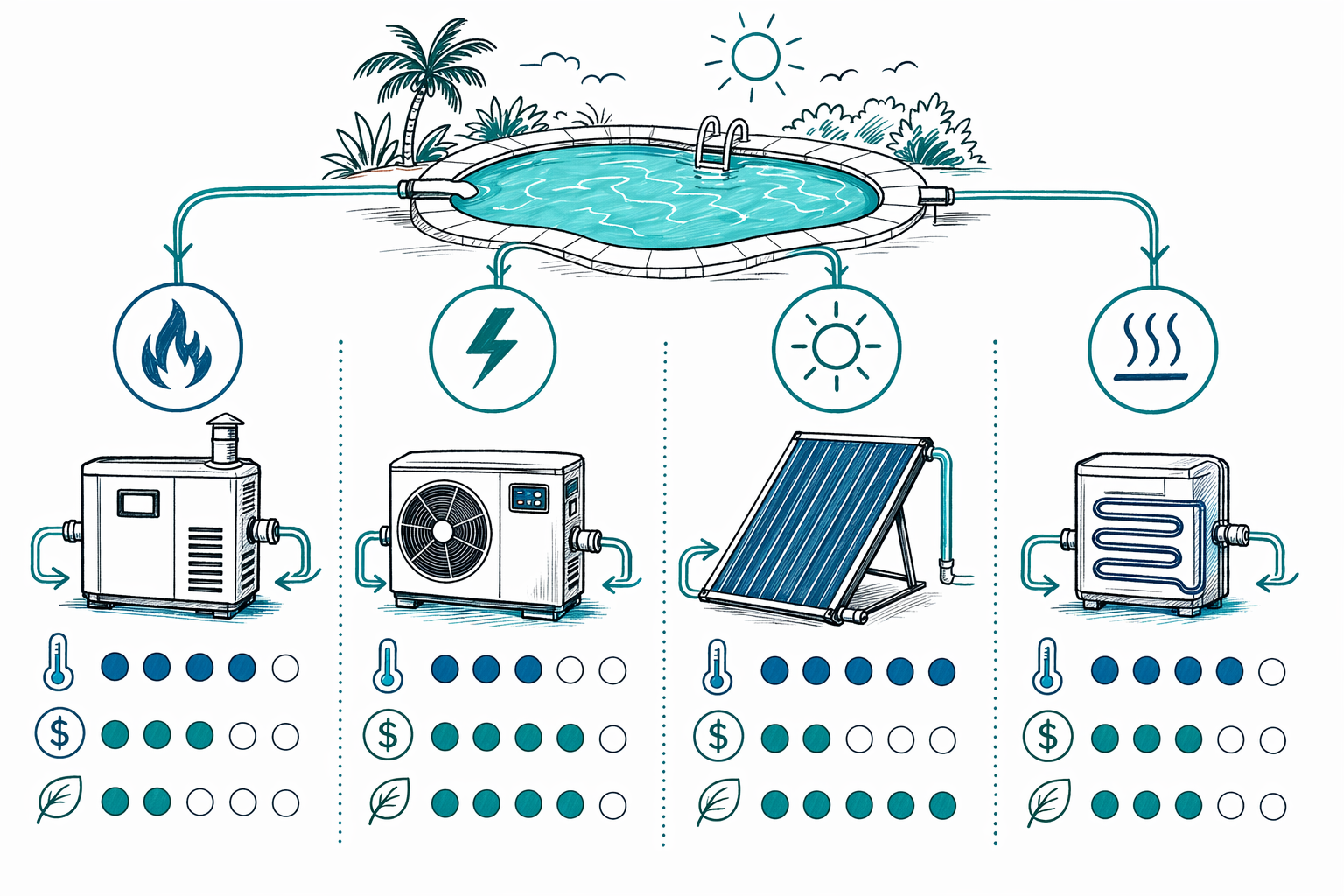 Pool Heater Options Compared