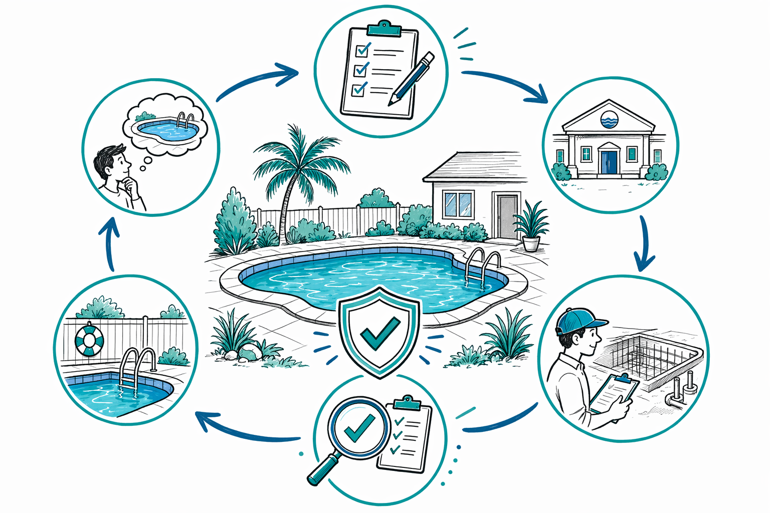 Pool permits & inspections explained