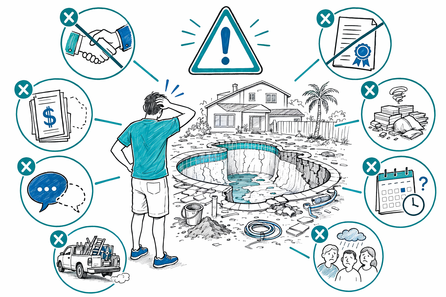 Warning Signs of a Bad Pool Contractor