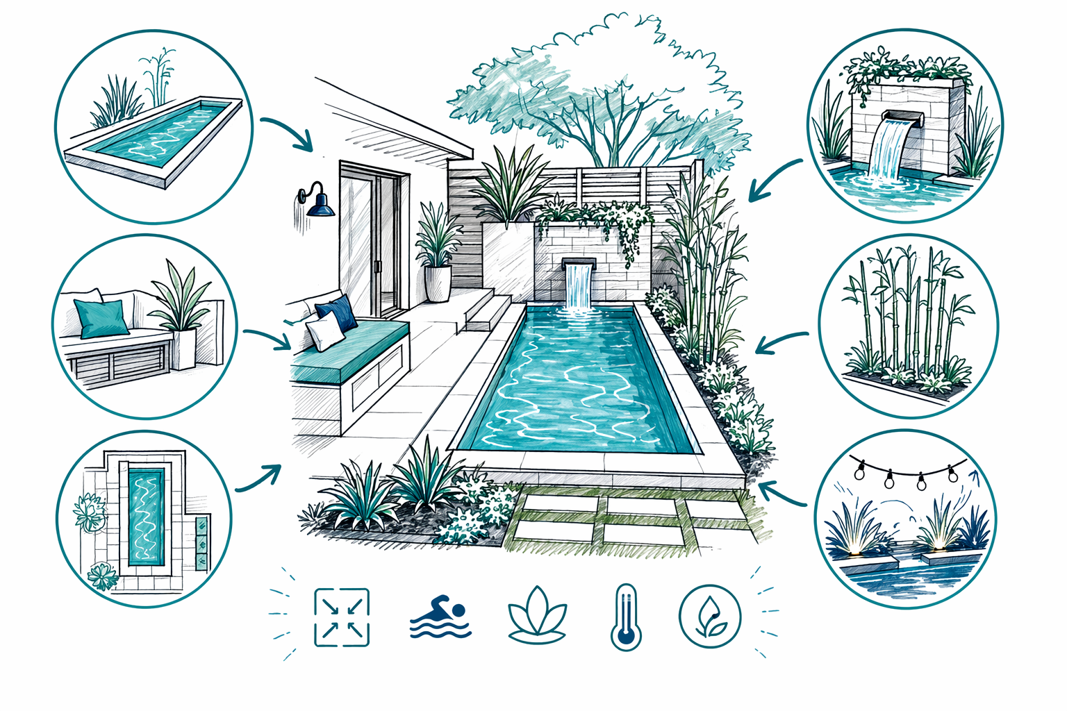 Small Pool Ideas for Tight Yards