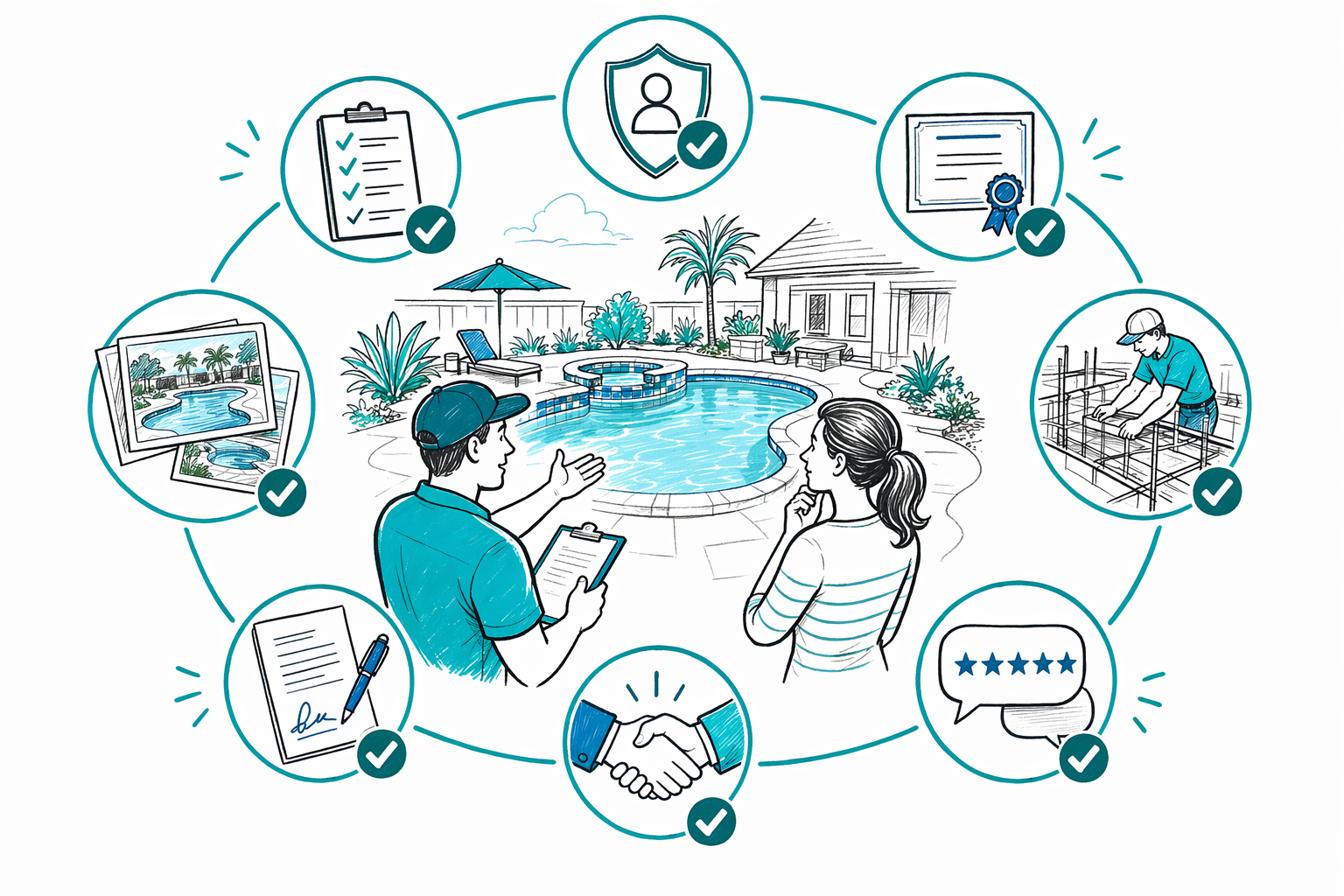 How to vet a pool builder